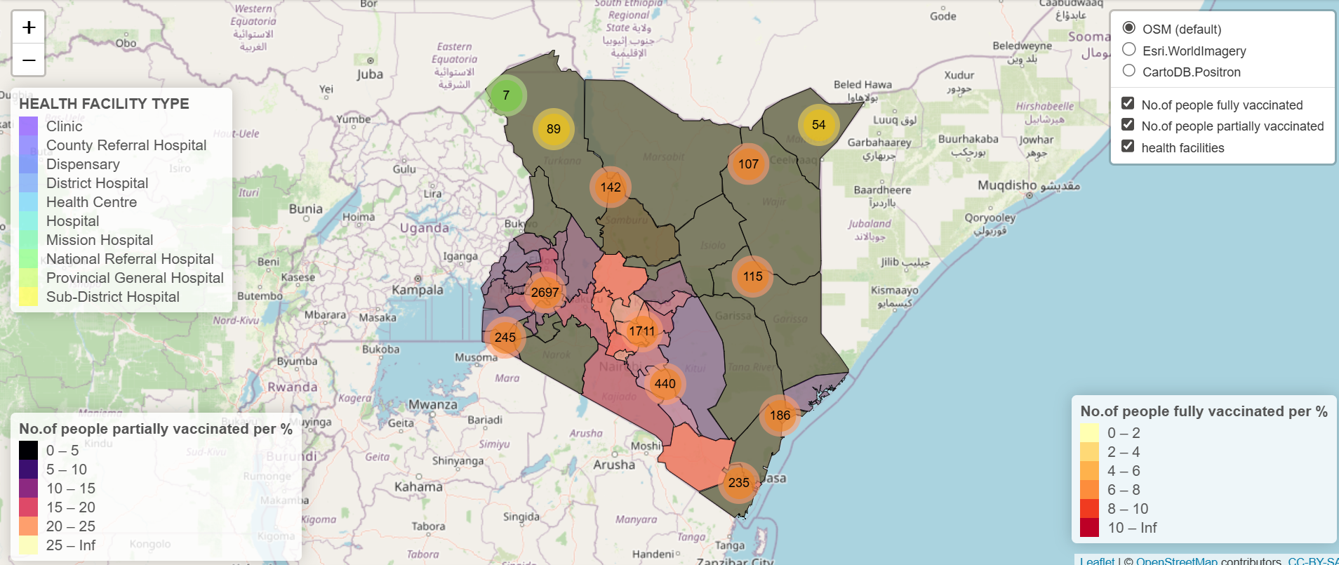 COVID-19 Vaccination Map